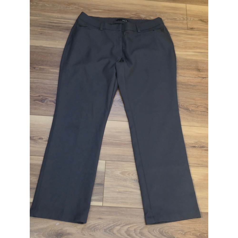 Oobe Straight Leg Dress Pants Women's Size 12/31 Gray